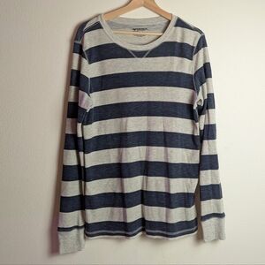 Arizona Jeans Co Men's M Long Sleeve Striped Tee